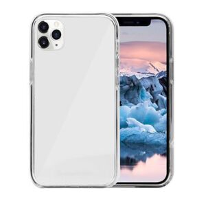 Custodia Iceland in 100% Plastica Riciclata per iPhone 12 e 12 Pro - Trasparente