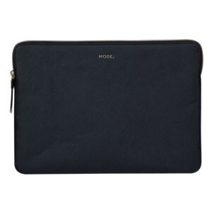 Borsa Custodia in Pelle per Macbook e Laptop 13" - Paris - Nero