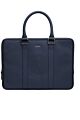 Borsa in Pelle Saffiano per MacBook Pro 13/Air (2020) - Blu