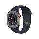 Apple Watch Series 8 GPS + Cellular - Cassa in Acciaio Grafite con Cinturino Sport Mezzanotte - 41mm