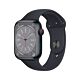 Apple Watch Serie 8 GPS + Cellular - Cassa in Alluminio Mezzanotte con Cinturino Sport Mezzanotte - 45mm