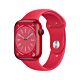 Apple Watch Serie 8 GPS + Cellular - Cassa in Alluminio Rosso con Cinturino Sport Rosso - 45mm